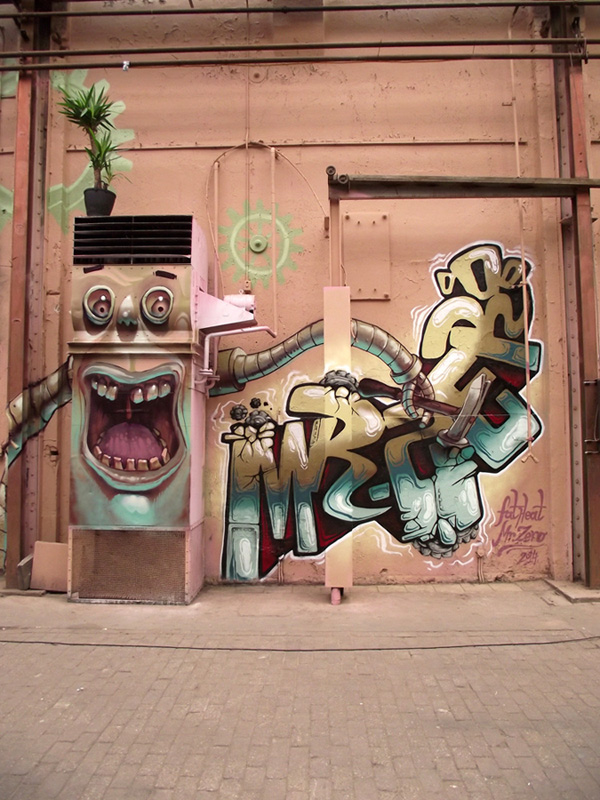 ARSEK & ERASE Street art, Graffiti artwork, Mural art